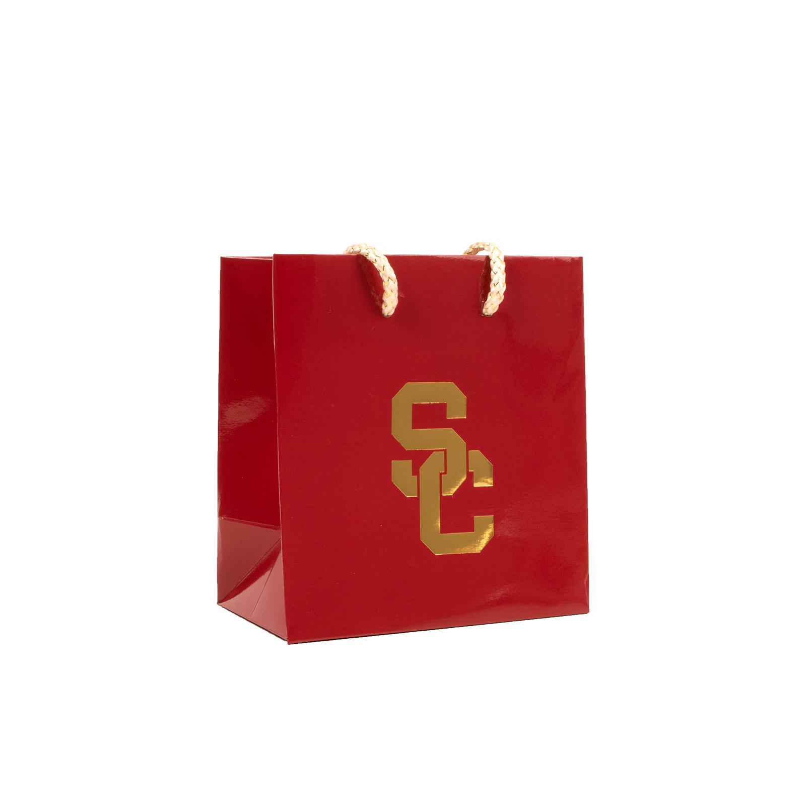 SC Interlock Medium Gift Bag Cardinal image01
